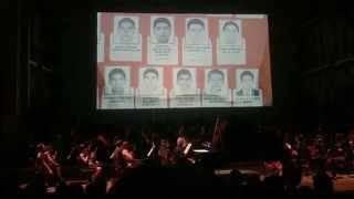 Michael Nyman honours the Ayotzinapa 43  students