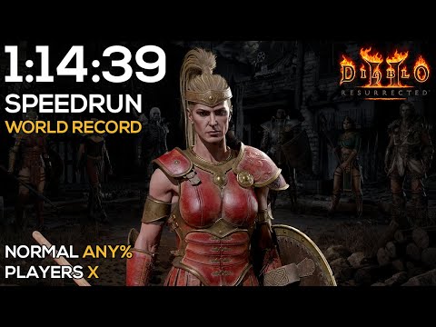 NEW AMAZON SPEEDRUN WORLD RECORD - 1:14:39 IGT | 1:15:35 RTA | DIABLO 2 RESURRECTED