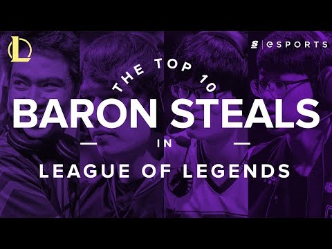 The Top 10 Most Insane Baron Steals in League of Legends