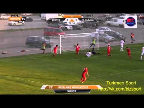 Гол: Руслан Мингазов / Skonto - Daugava (11.05.2013)