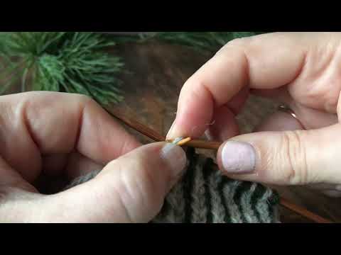 Öka 1 vänster - Sticka en vänsterlutande ökning