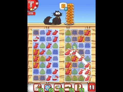 Simons Cat - Crunch Time - Level 201 - No Boosters (by match3news.com)