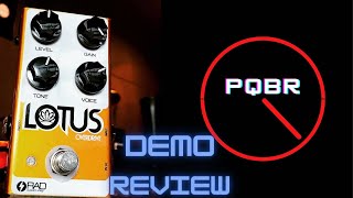 Video thumbnail for Drive Severino| Lotus Overdrive | Rad Custom Shop | review | demo | PQBR by Pedalquest BR