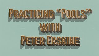 Practicing “Pools” with Peter Erskine