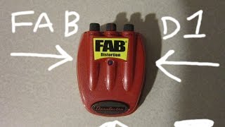 Video thumbnail for Hidden Gem: Danelectro Fab D-1 Distortion by hovercraft Artifact