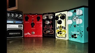 Video thumbnail for Bias Tremolo Shoot Out - Episode #2 - Equilibrium, Tremster, Pulse Drive, TR-7, Bayou by Tri Pedal Reviews