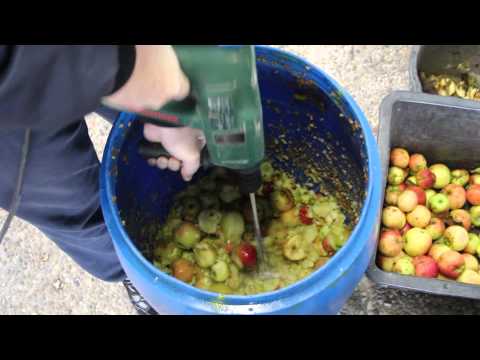 Apfelmaische anfertigen Teil 1