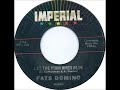 Fats Domino - Let The Four Winds Blow (stereo master) - June 20, 1961