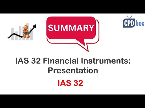 IAS 32 Financial Instruments: Presentation summary - applies in 2025