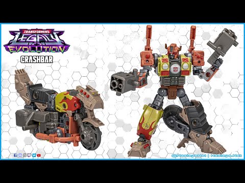 #Transformers Legacy Evolution Deluxe Junkion Crashbar