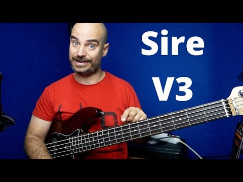 Sire Marcus Miller V3. Best 5 string bass under 400€? (ENG Subs).