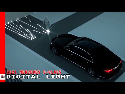 New 2021 Mercedes S Class Digital Light Explained
