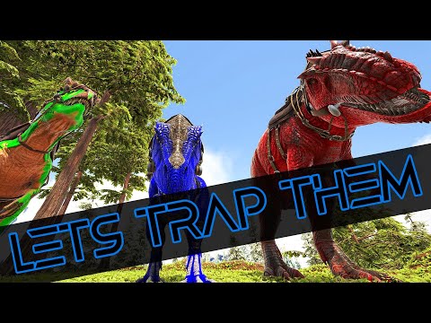 CHEAP Traps For The Allo, Rex & Giga! | ARK Survival Evolved