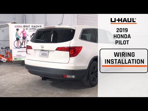 2019 Honda Pilot Trailer Wiring Harness Installation