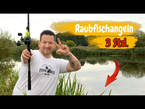 3 Std. Feierabend angeln im Fluss. Kann ich Raubfische fangen?