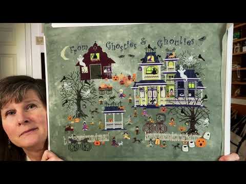 Flosstube #105--4 Finishes, 2 New Starts, Progress on 23 by 2023, and StitchWest!!