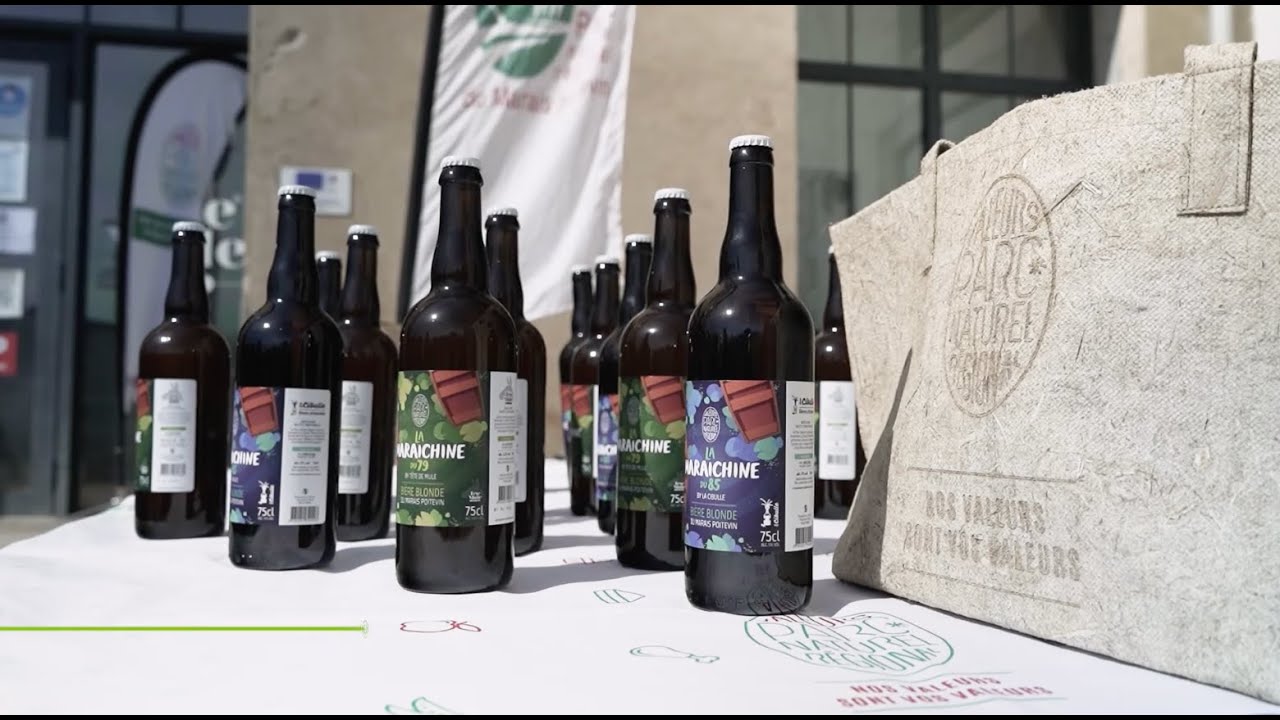 La Maraichine, bière marquée "Valeurs"