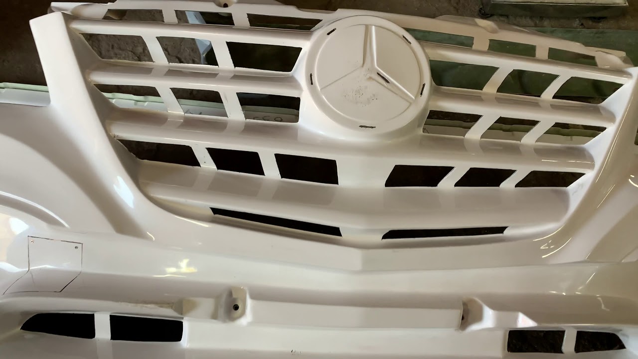 Mercedes Sprinter W906 2006–2018 гг. Передний бампер Exclusive Sport (2006-2013) Video 1
