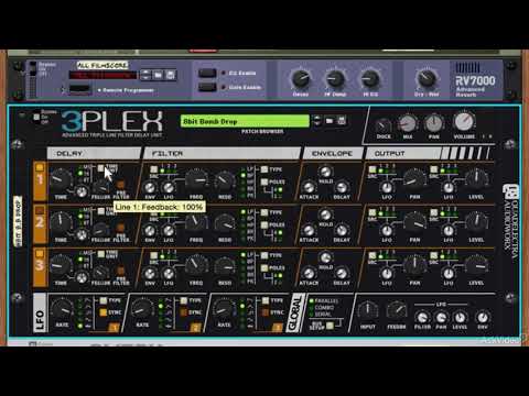 Reason Rack Extensions 102: Synthetic Rig V3 - Explored - 39. The 3Plex Delay