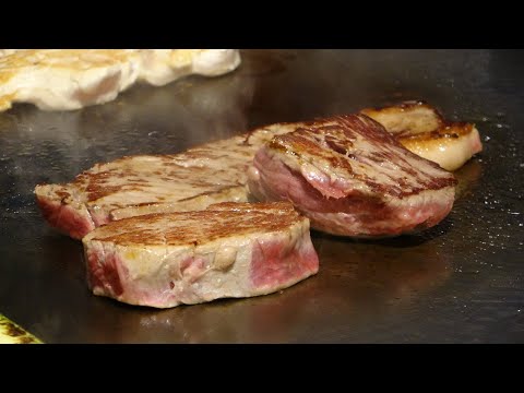 Kobe Steak Dinner - Teppanyaki in Japan - teppanyaki steak master - Food in Japan