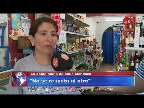 La mano única en calle Mendoza