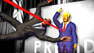 TAKING A BULLET FOR RUMP! - Mr President Gameplay