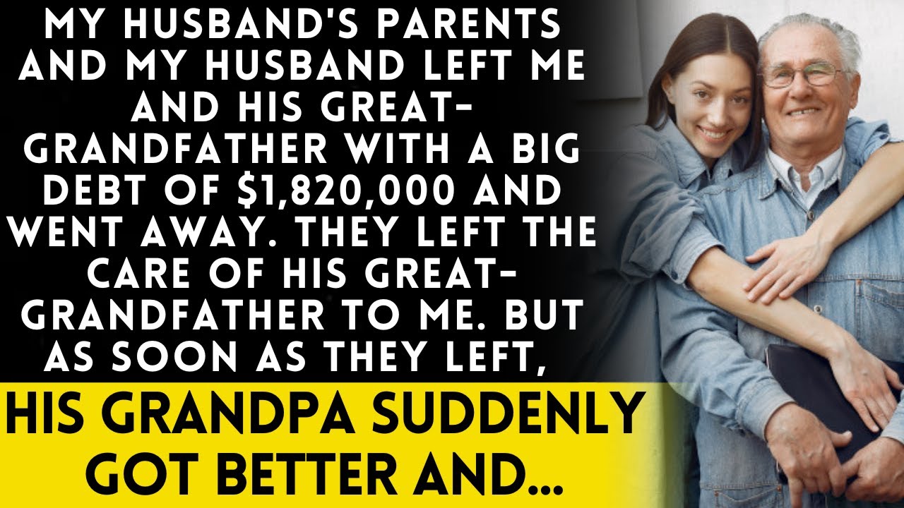 My great-grandpa-in-law owes $1.82M! In-laws dumped him on me, but he knew it was coming!