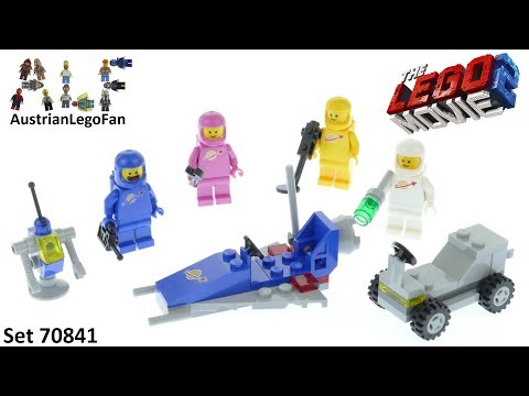 Vidéo LEGO The LEGO Movie 70841 : L'équipe spatiale de Benny