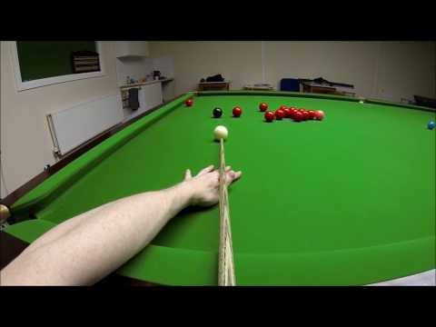 Snooker Headcam 147 Maximum Break (POV) - John Foster