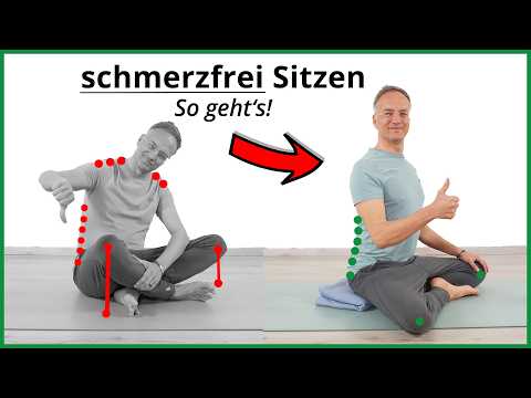 MEDITATIONSSITZ FINDEN: 4 bequeme Sitzhaltungen für Anfänger