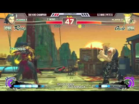 MHG|Pete Q vs. KHD|Champian - Grand Finals - Sukicon 2015 USF4 Tournament