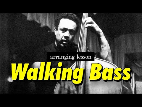 How to write a walking bass line - Big Band Arranging SECRETS REVEALED
