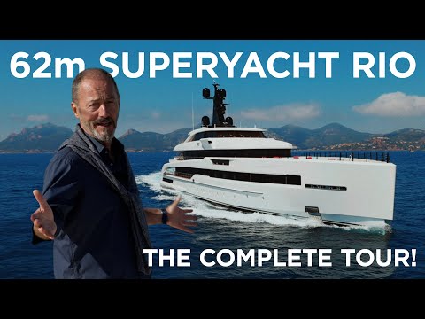 RIO | Onboard the 62m CRN superyacht with SuperYacht Times