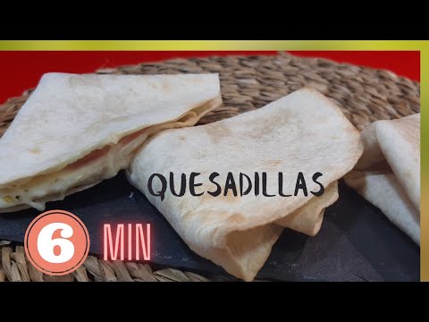 QUESADILLAS DE JAMON Y QUESO EN FREIDORA DE AIRE