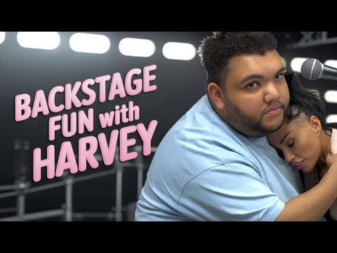 Katie Price: I CAN'T STOP LAUGHING with Sweet and Funny Harvey Backstage!