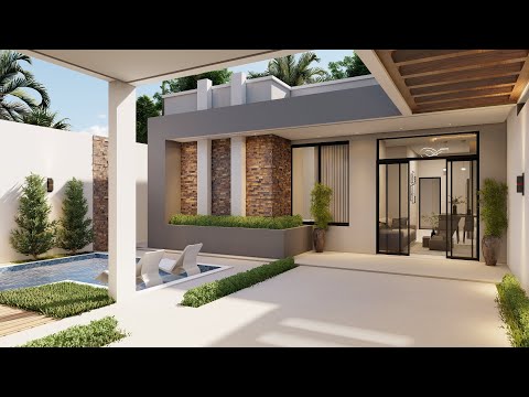 Não Construa Antes de Ver esse Modelo, Casa Pequena em Terreno 9x20 metros