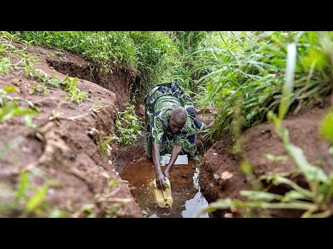 In African villages, water collection remains a lifelong burden
