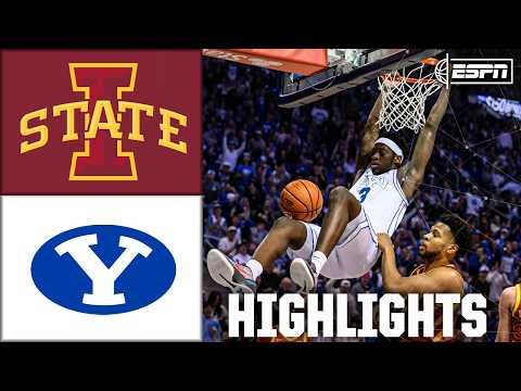 Iowa State Cyclones vs. BYU Cougars | Full Game Highlights | ESPN College Basketball