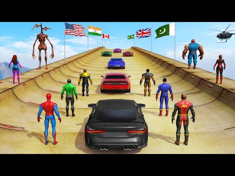 IMPOSSIBLE CAR RACING SIMULATOR 2023! INSANE STUNTS & TRACKS!