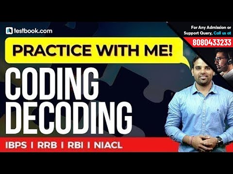 Coding Decoding | Practice Live With Sachin Sir | IBPS, RRB, SBI, RBI, NIACL Video