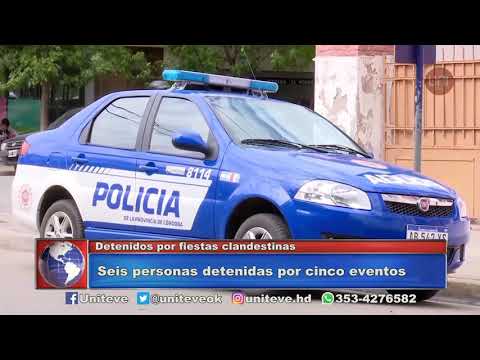 Detenidos por reuniones sociales