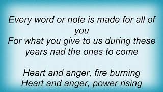 Secret Sphere - Lights On Lyrics