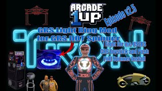 Arcade1UP GRS DOT Spinner Light Mod WOW!