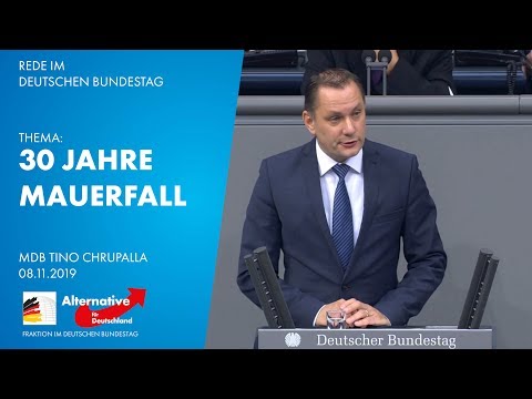 Tino Chrupalla: 30 Jahre Mauerfall