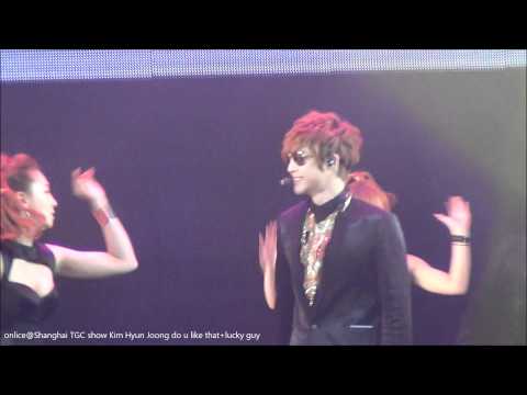 20120324 Kim Hyun Joong Shanghai TGC do u like that + lucky guy.wmv