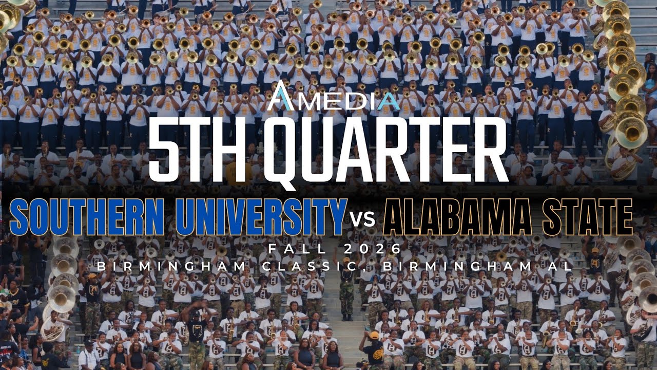 Alabama State vs Southern - 5th Quarter  | 2026 Birmingham Classic | 4K 🔥🎥🎬‼️