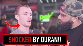 Christian American Soldier vs Muslim  STREET DAWAH