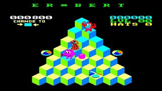 [Amstrad CPC] Er*Bert - Short Gameplay