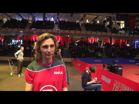 Reactie Yana Timina na de finale dames enkel