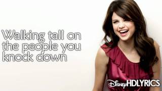 Selena Gomez &amp; The Scene Stop And Erase Lyrics